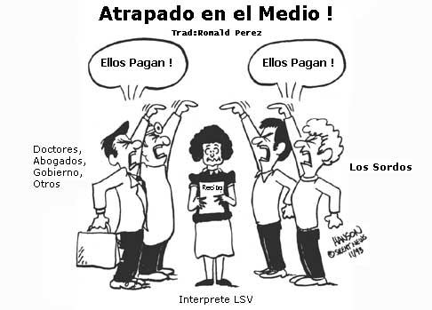 30 de Septiembre: Homenaje (poco serio) a los y las Intérpretes de lenguas señadas. Viviana Burad (2020).